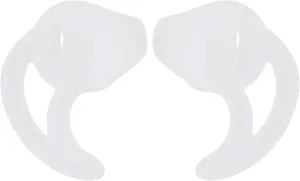 1 Pair Silicone Fin Ear Mold Earbud Tips for Acoustic Coil Tube Earpiece