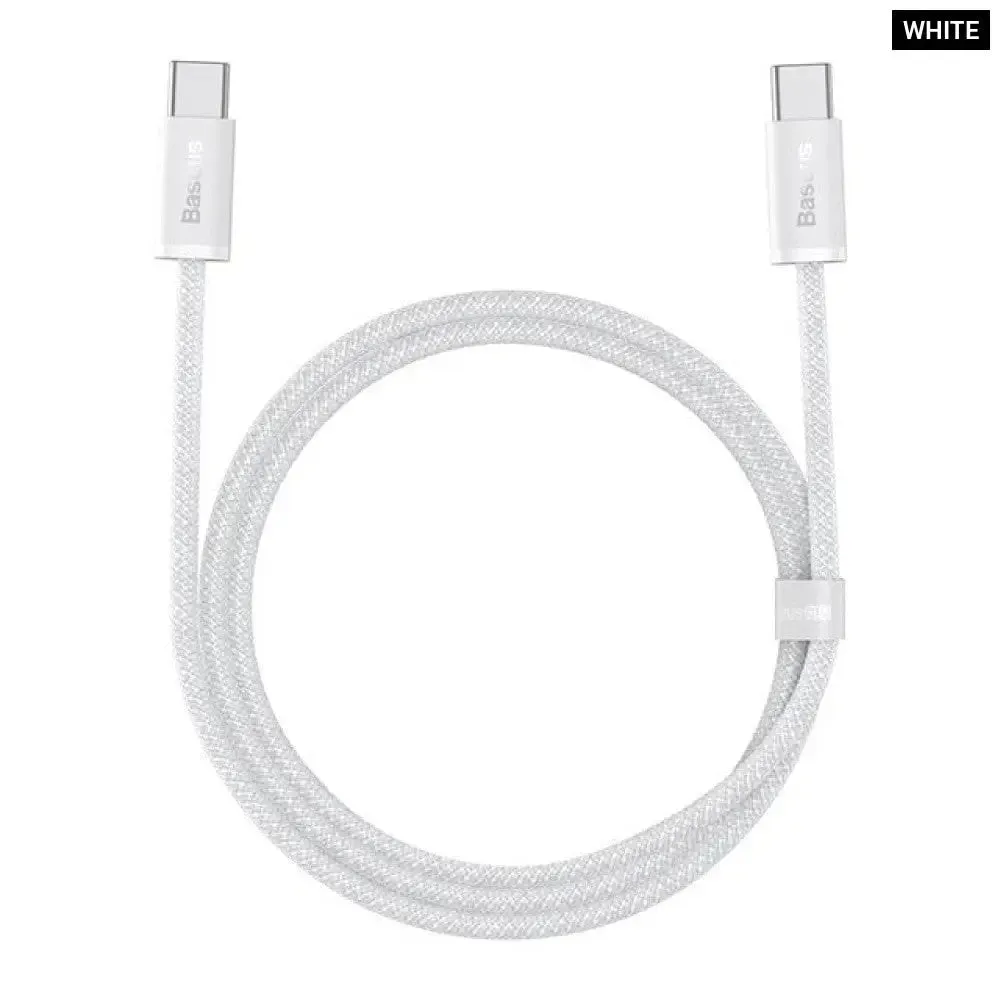 100w Usb c to Usb Type c Fast Charging Cable for Macbook Pro, Ipad, Xiaomi, Samsung