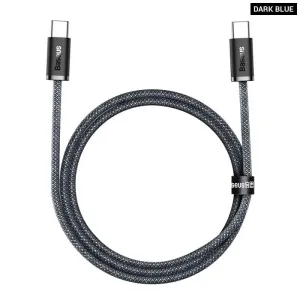 100w Usb c to Usb Type c Fast Charging Cable for Macbook Pro, Ipad, Xiaomi, Samsung