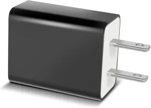 10W USB Charger Power Adapter for Kindle Colorsoft, Scribe, Fire Tablets, Papaerwhite/Paperwhite Kids, Kindle Oasis, Kindle eReaders-Black USB Charging Block