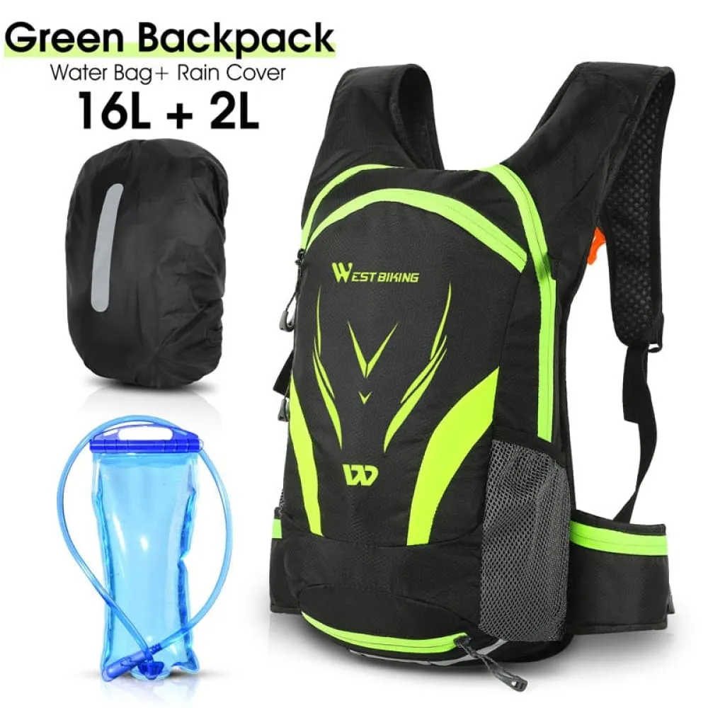 16l Sport Cycling Backpack Waterproof Ultralight Bicycle Bag Outdoor