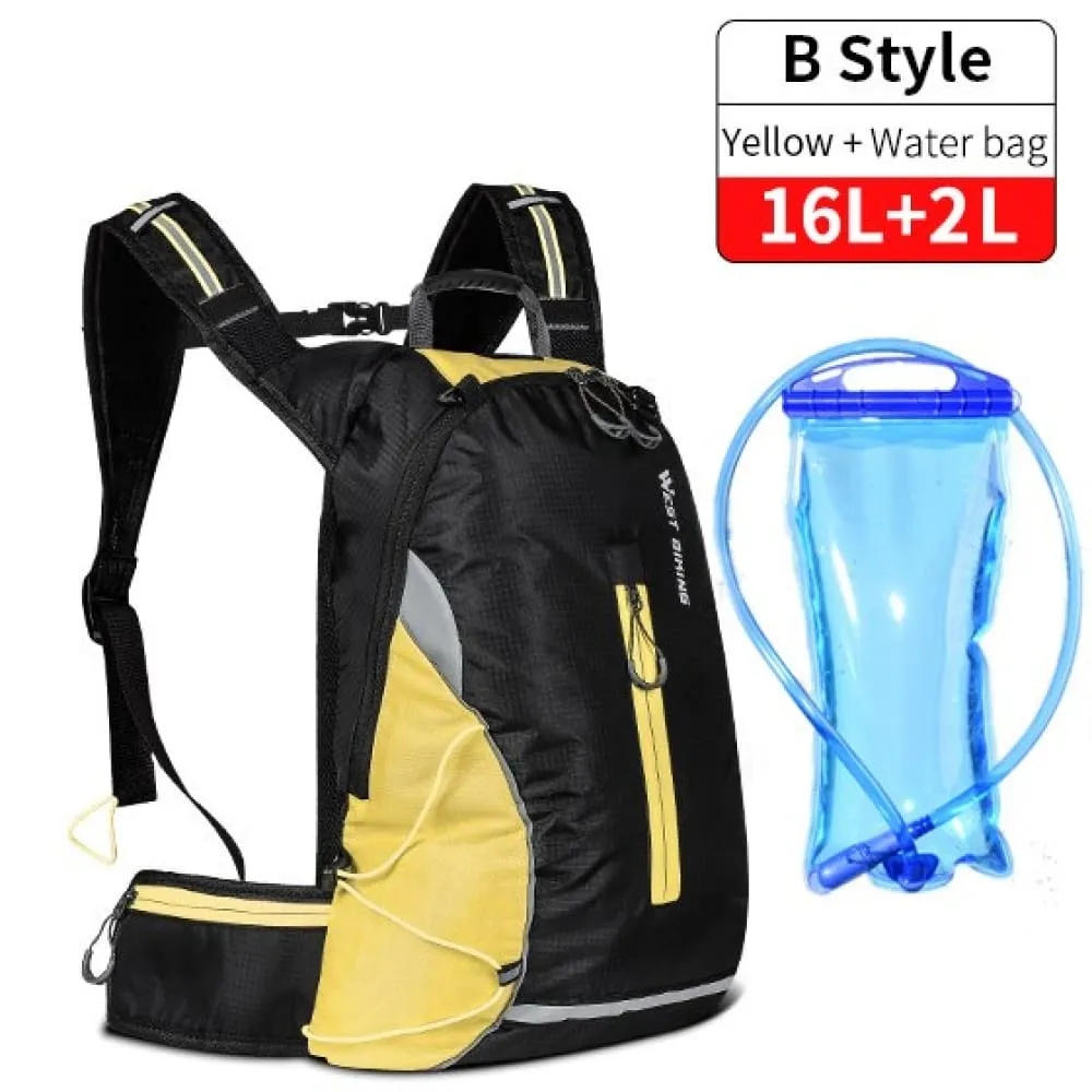 16l Sport Cycling Backpack Waterproof Ultralight Bicycle Bag Outdoor