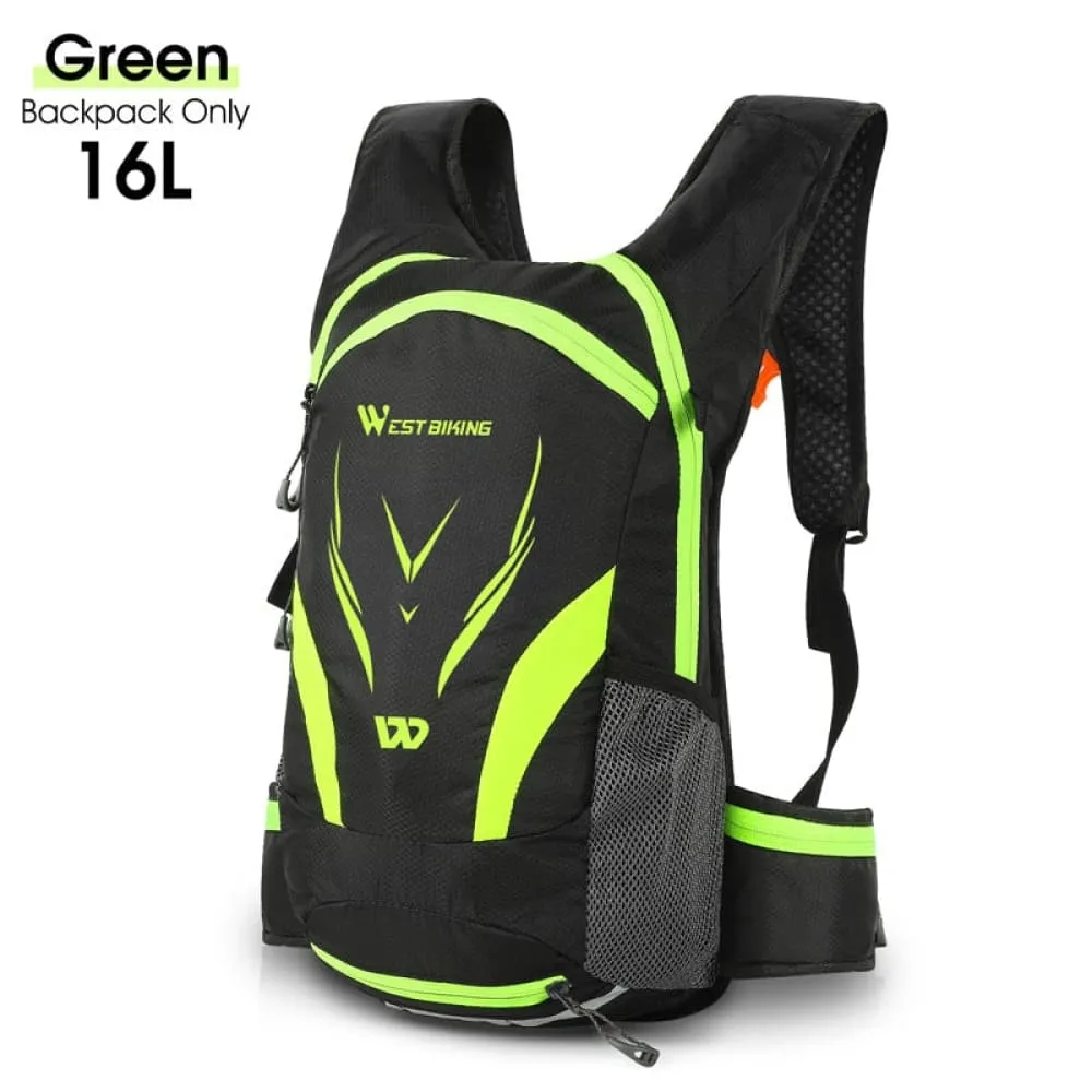 16l Sport Cycling Backpack Waterproof Ultralight Bicycle Bag Outdoor
