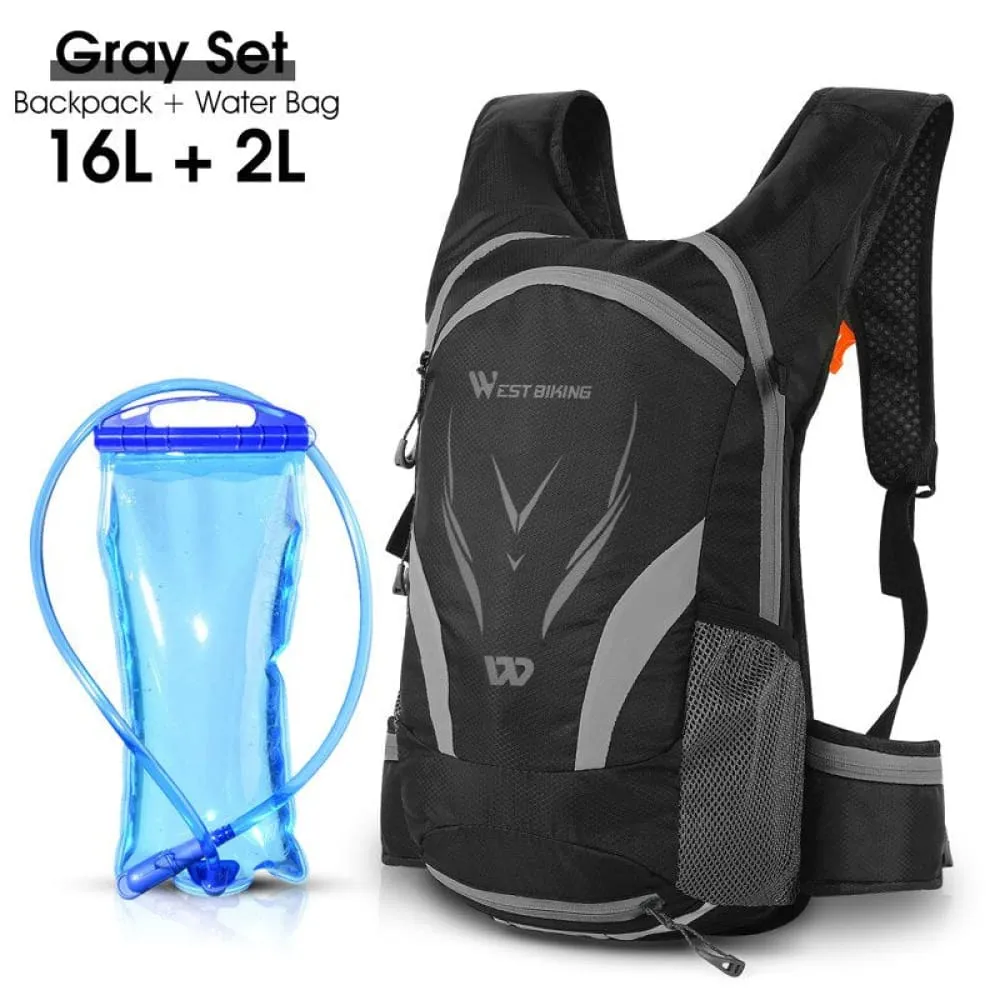 16l Sport Cycling Backpack Waterproof Ultralight Bicycle Bag Outdoor