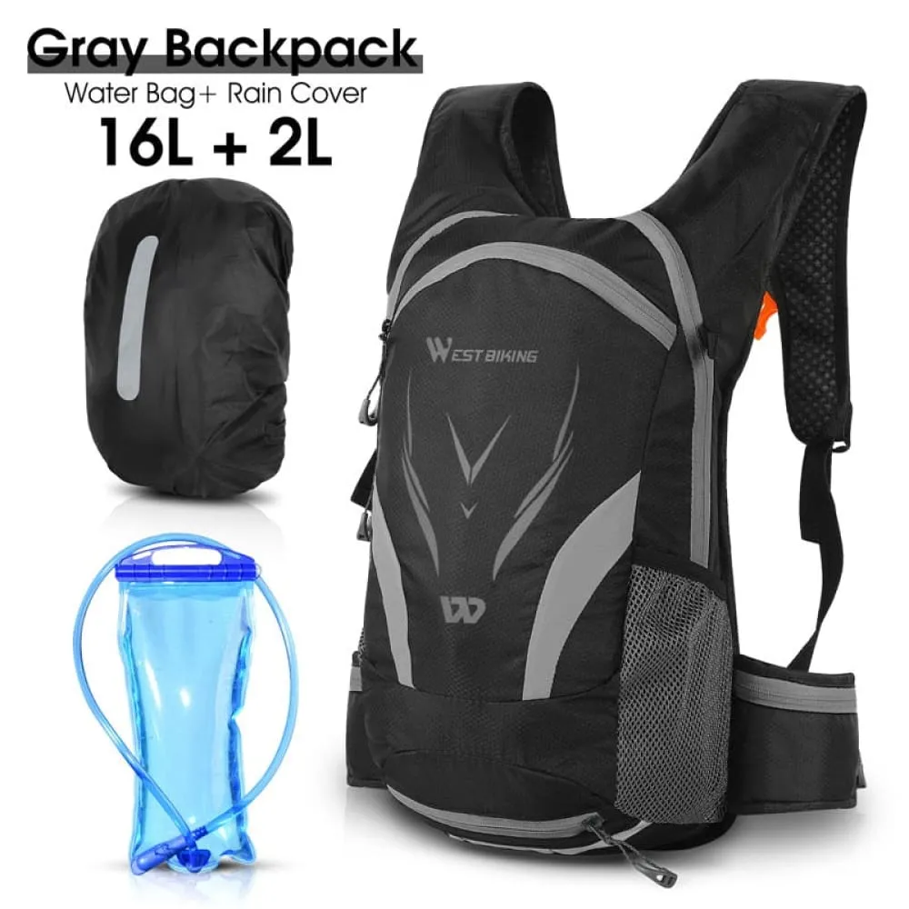 16l Sport Cycling Backpack Waterproof Ultralight Bicycle Bag Outdoor
