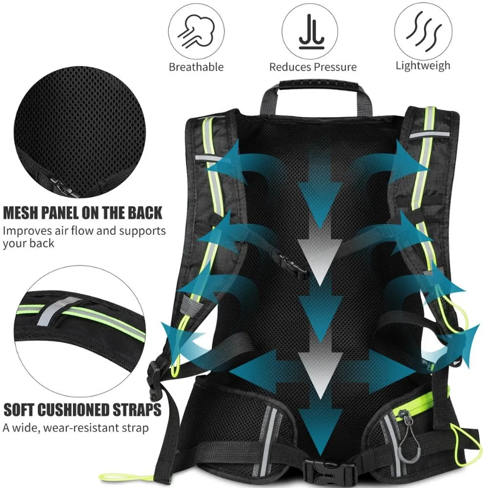 16l Sport Cycling Backpack Waterproof Ultralight Bicycle Bag Outdoor