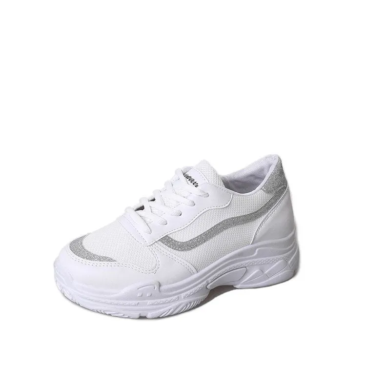 2018 Women Sneakers White Black Pink Platform Womens Casual Shoes Ladies Basket Femme Trainers Zapatillas Deportivas Mujer #8805