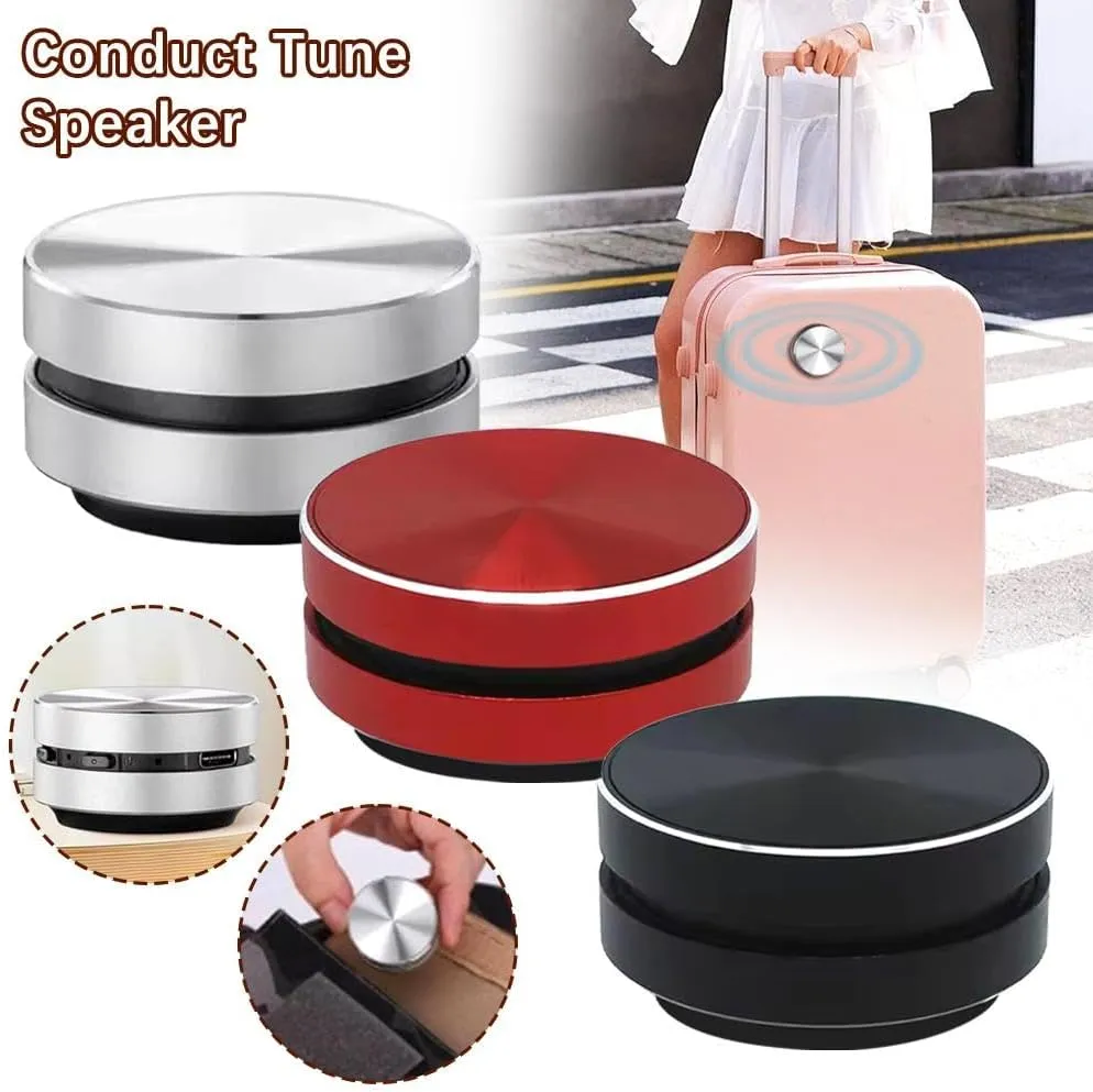 2024 New Shower Speaker Waterproof, Mini Wireless Portable Bluetooth Bone Speaker Compact Audio Device for Home, Outdoor, Travel