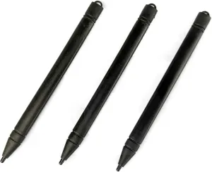 3-Pack Replacement Stylus Pen Set for LCD Writing Tablets - Compatible with All LCD Drawing Pad Brands (Does NOT Work with Digital Drawing Pads)