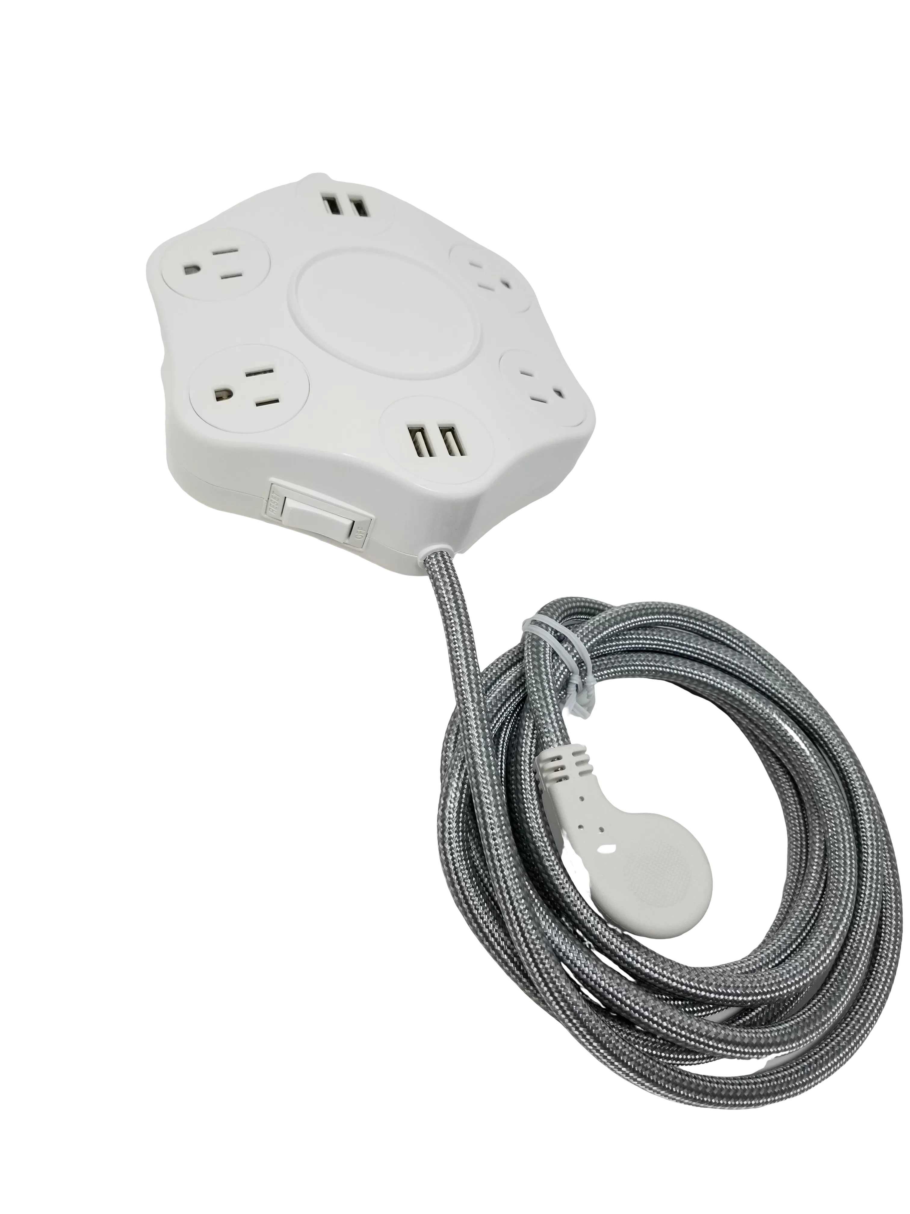 4K UHD P2P USB Outlet Tap Surge Protector Security Camera