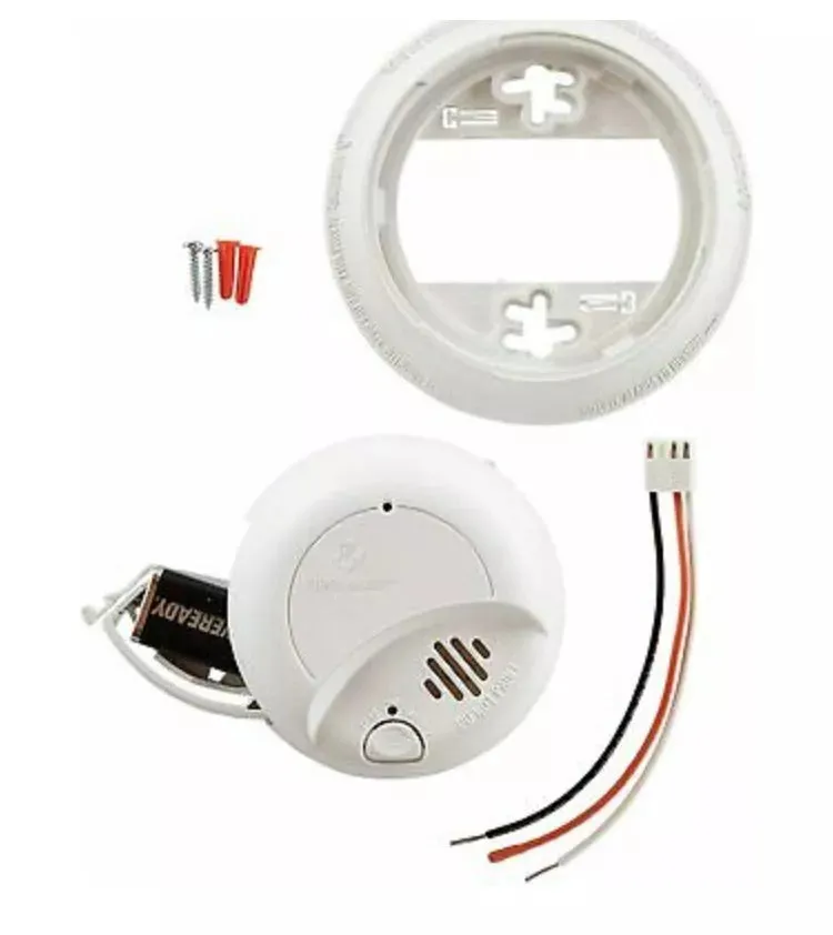 4K WiFi Camera in Hardwired Smoke Detector (9120B) Motion 32GB memory included for Home and Office Security Parental Monitoring of Underage Children