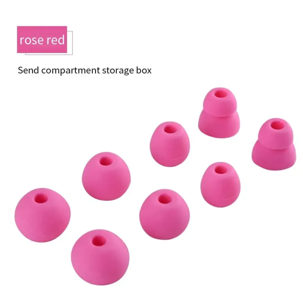 8pcs Anti-slip Silicone Ear Tips for Beats Urbeats2.0 3.0, Tour2.0 1.0 Ibeats Beats x Neck-mounted Headphones