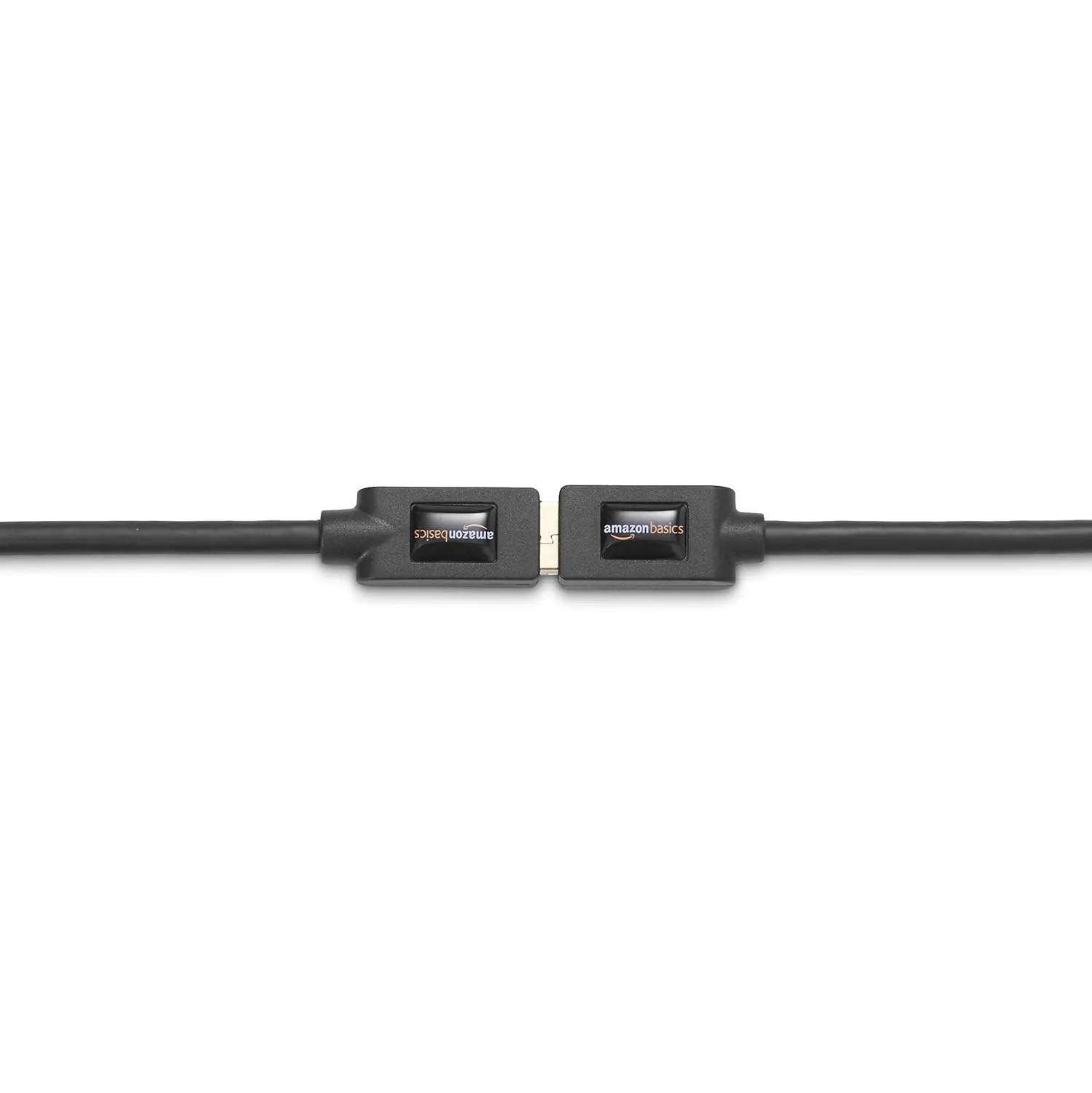 Amazon Basics 2-Pack USB-A 3.0 Extension Cable, 4.8Gbps High-Speed, Male to Female Gold-Plated Connectors, 6 Foot, Black