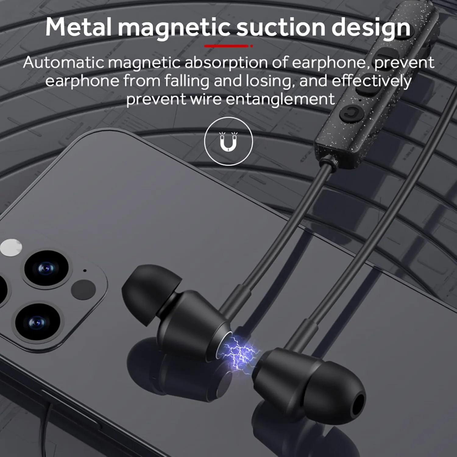 Around The Neck Headphones Bluetooth Earbuds Neckband Wireless Neck Band Bluetooth Earbuds Wireless with Neckband Ear Buds Behind Over The Neck Bluetooth Headphones
