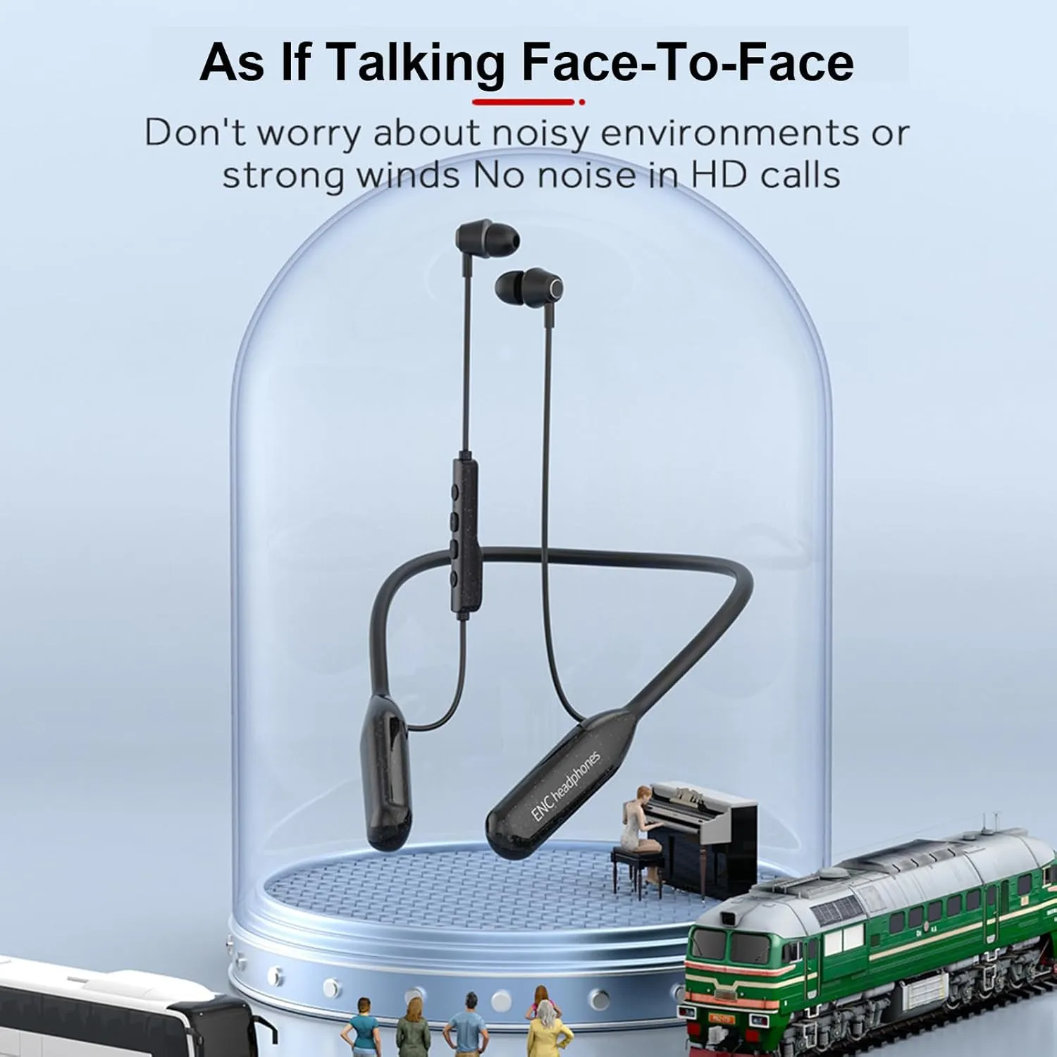 Around The Neck Headphones Bluetooth Earbuds Neckband Wireless Neck Band Bluetooth Earbuds Wireless with Neckband Ear Buds Behind Over The Neck Bluetooth Headphones