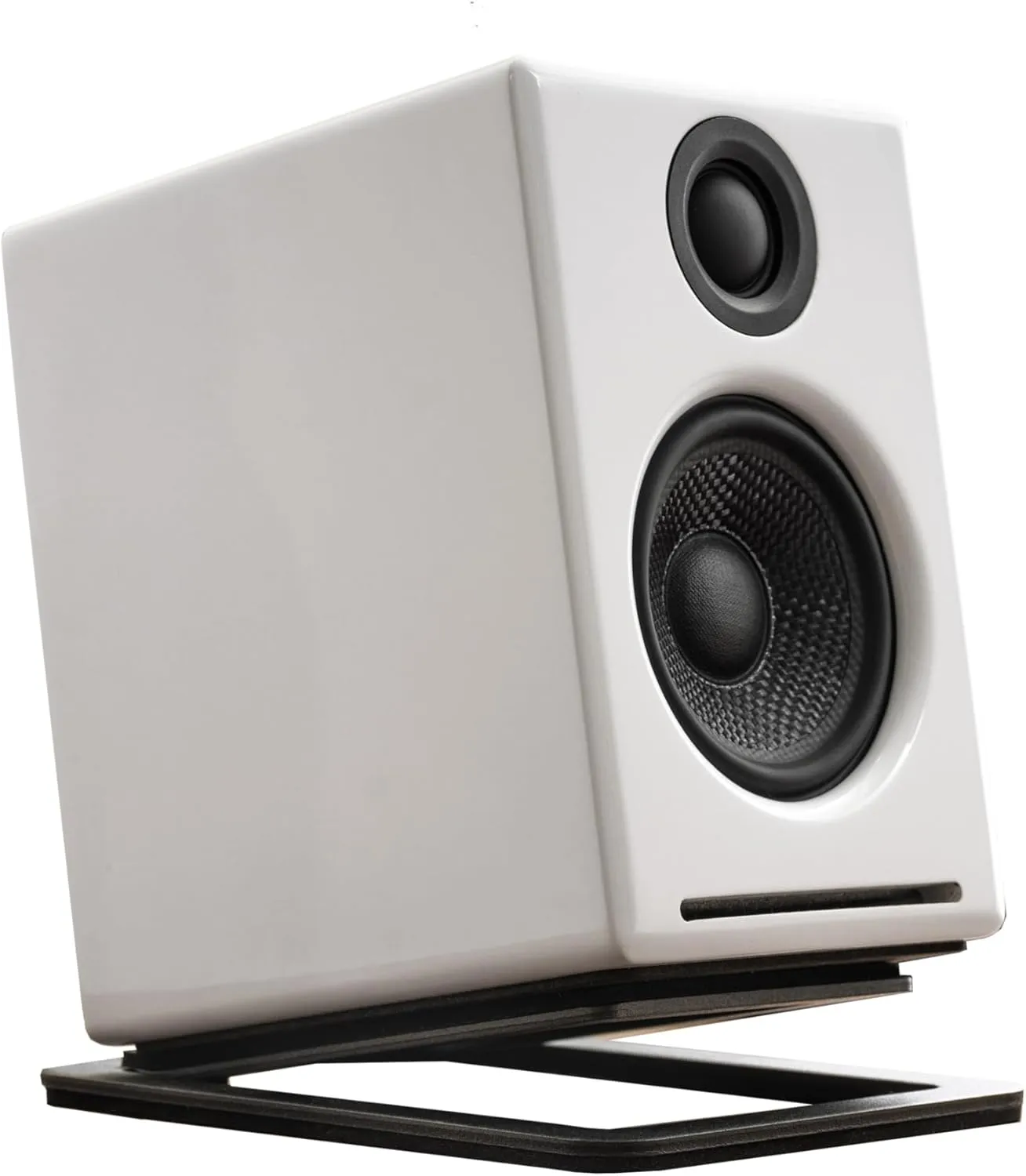 Audioengine A2  Desktop 24 Bit Wireless Bluetooth Desktop Speakers - 60W Computer Speakers for Music and Gaming