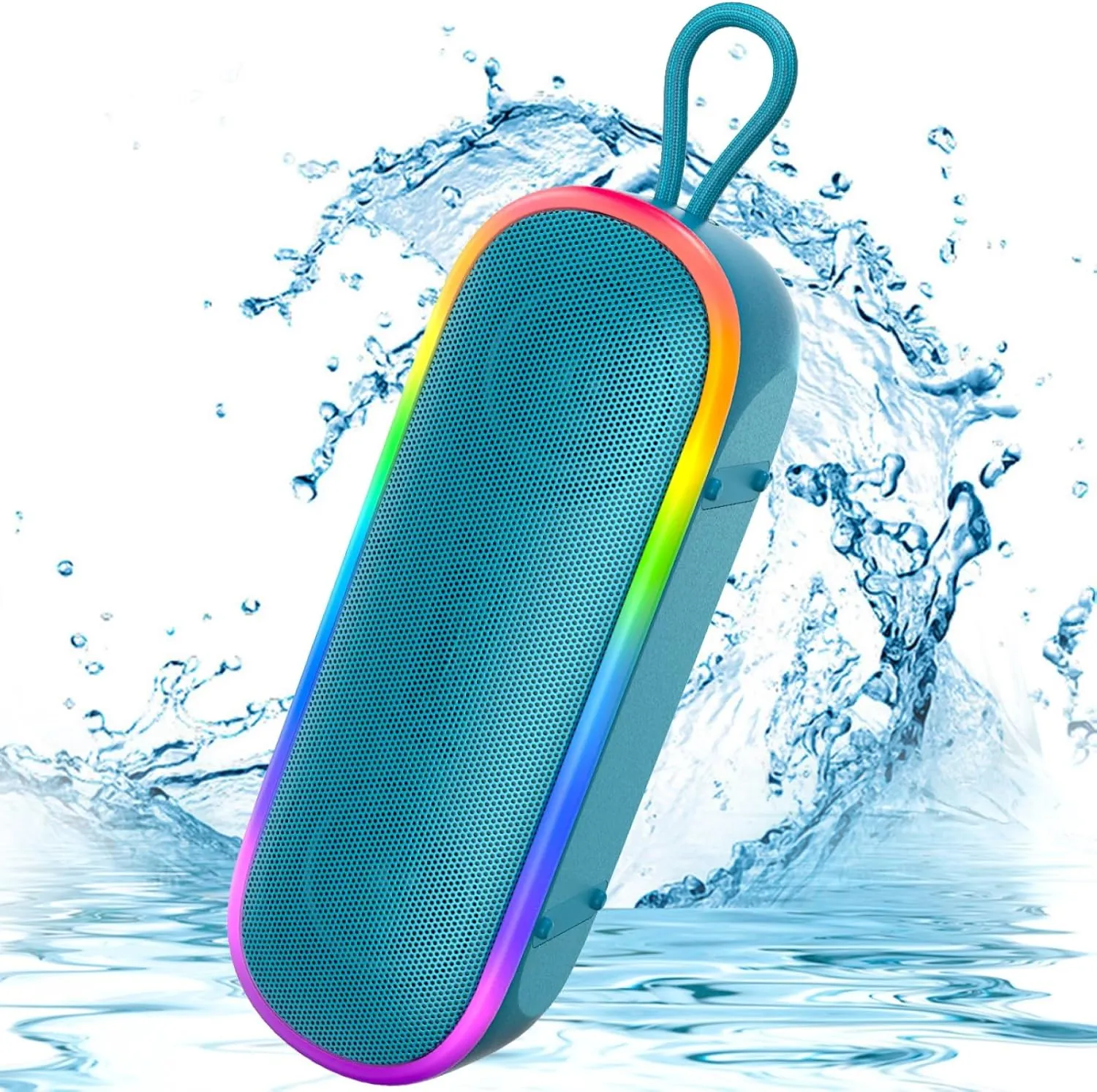 Bluetooth Speakers,IPX7 Waterproof Speaker with 20W Powerful Sound,Portable Wireless Speakers with Extral Bass,for Beach Pool Camping Outdoors,Christmas/Birthday Gift for Men,Women,Friends