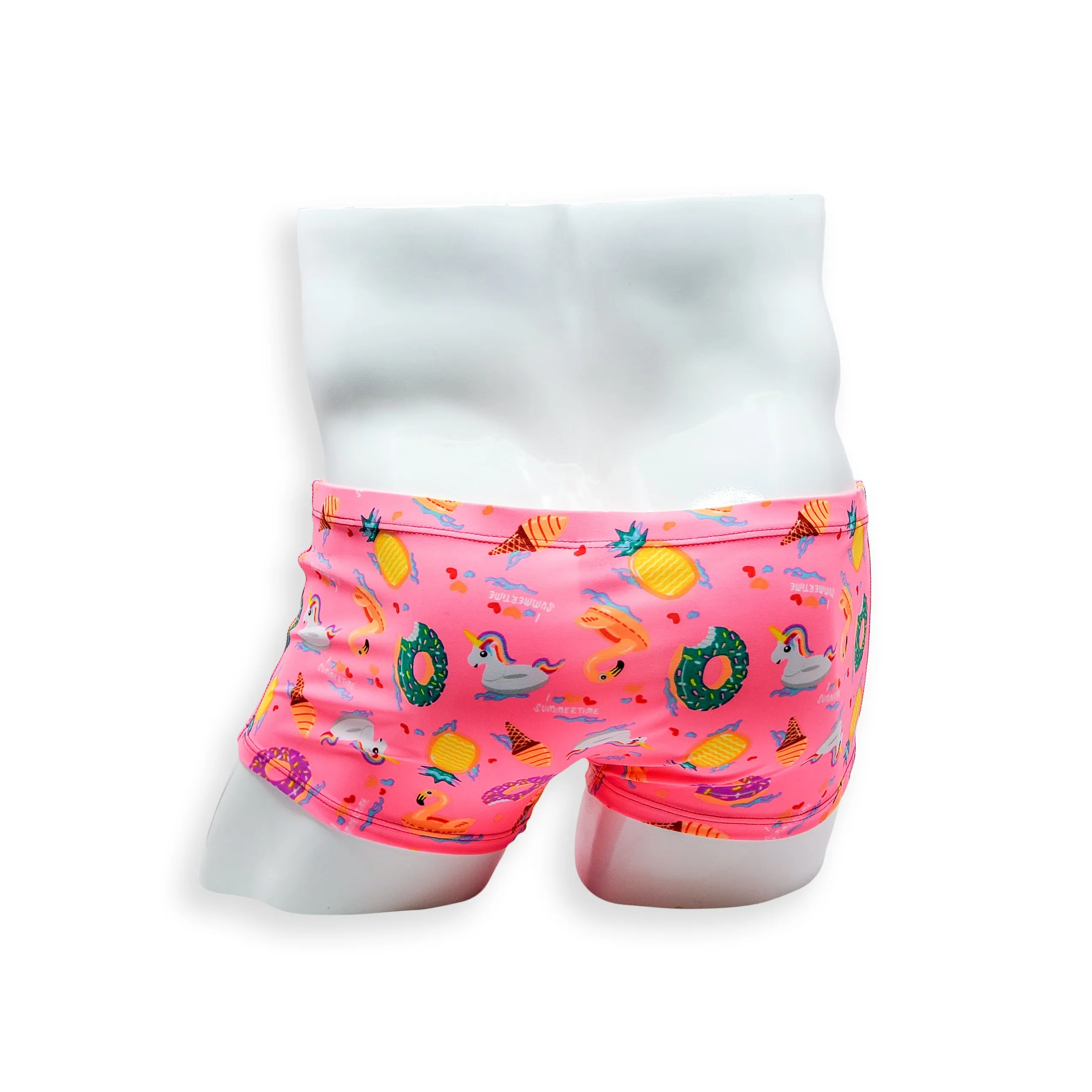 Box Cut Swim Trunk - Pool Party