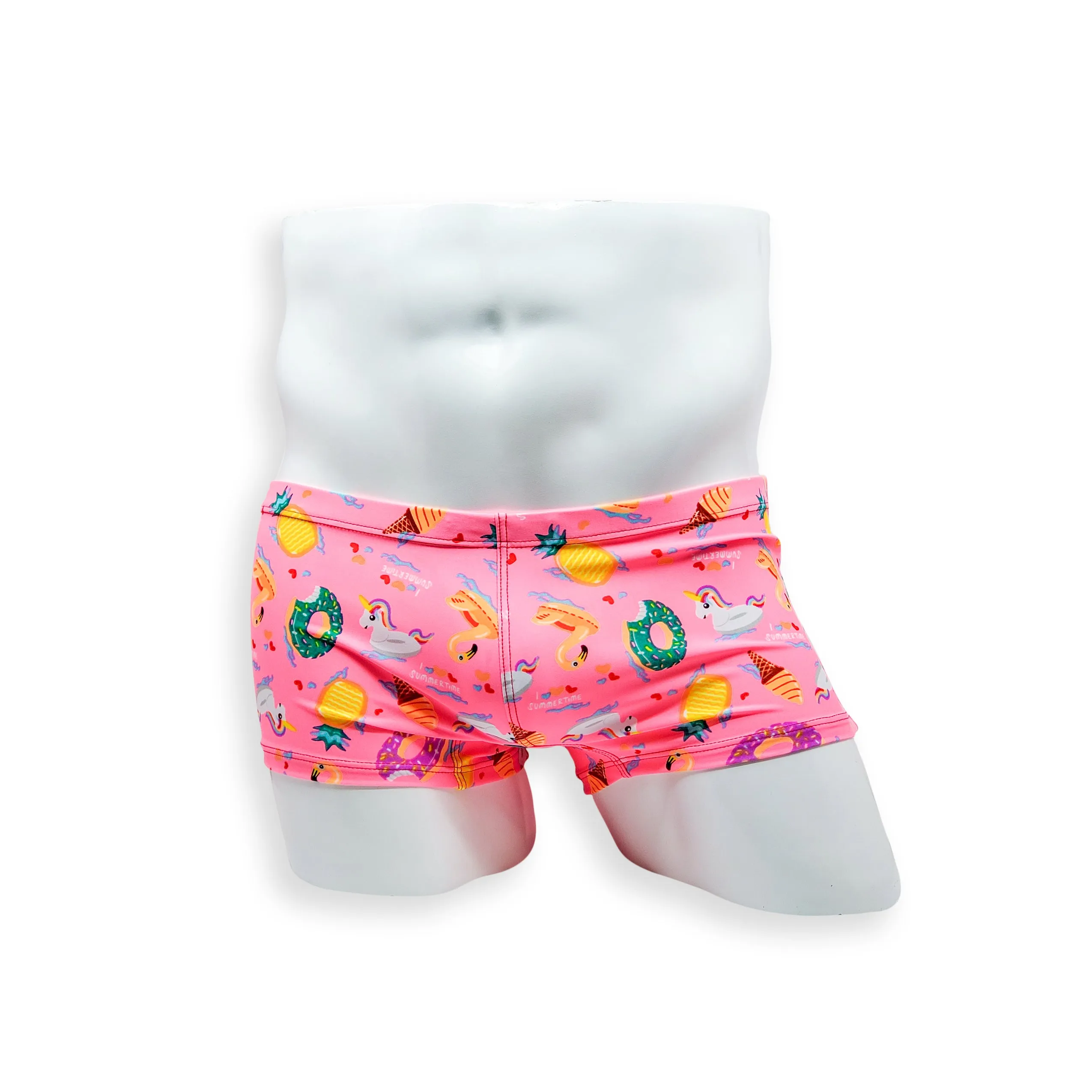 Box Cut Swim Trunk - Pool Party