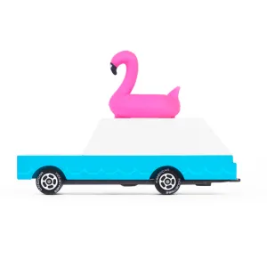 Candycar Wagon Blue/Pink FLAMINGO
