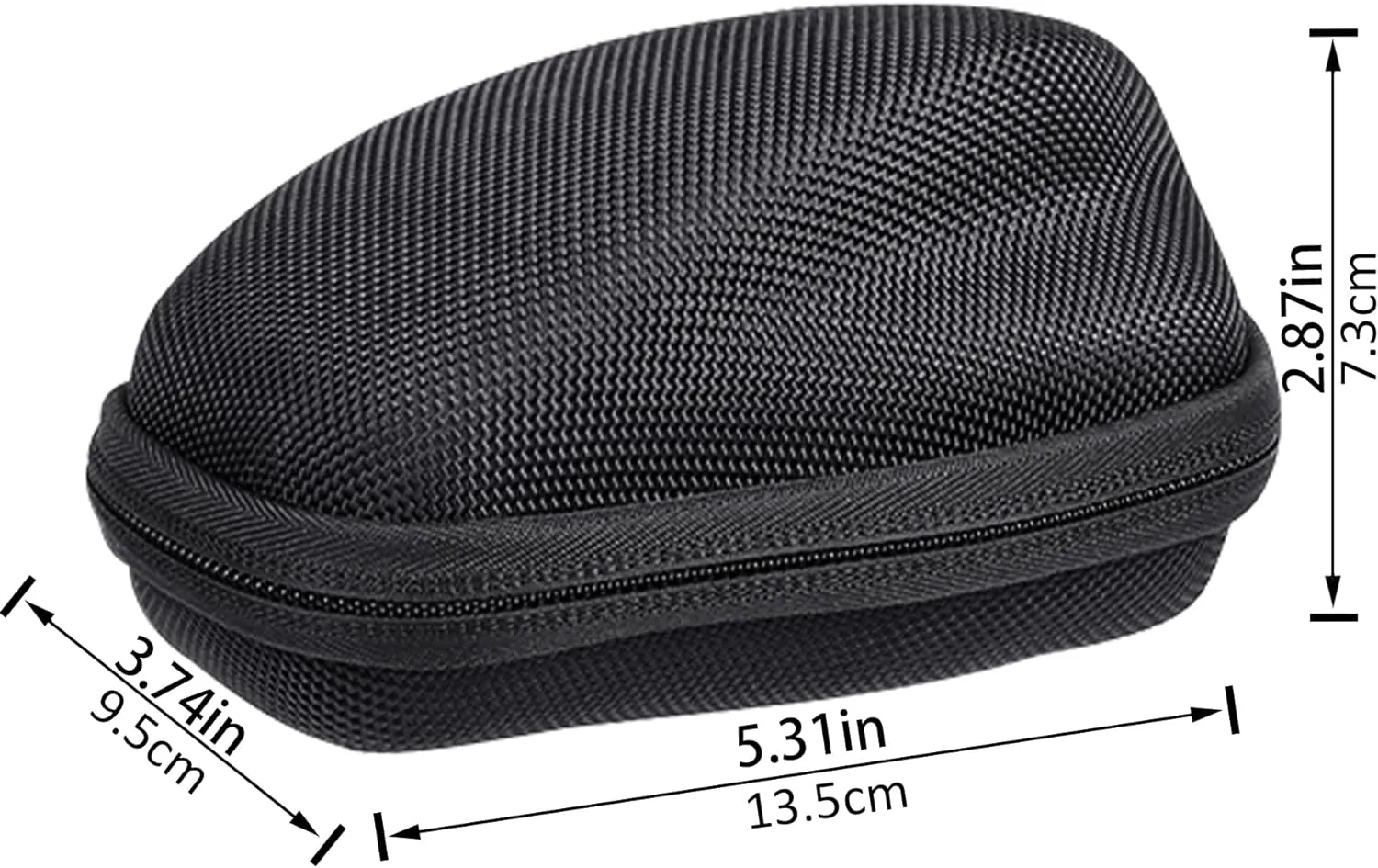 co2CREA Hard Case Replacement for Logitech MX Master 3 Master 3S Advanced Wireless Mouse (Graphite Black Case)
