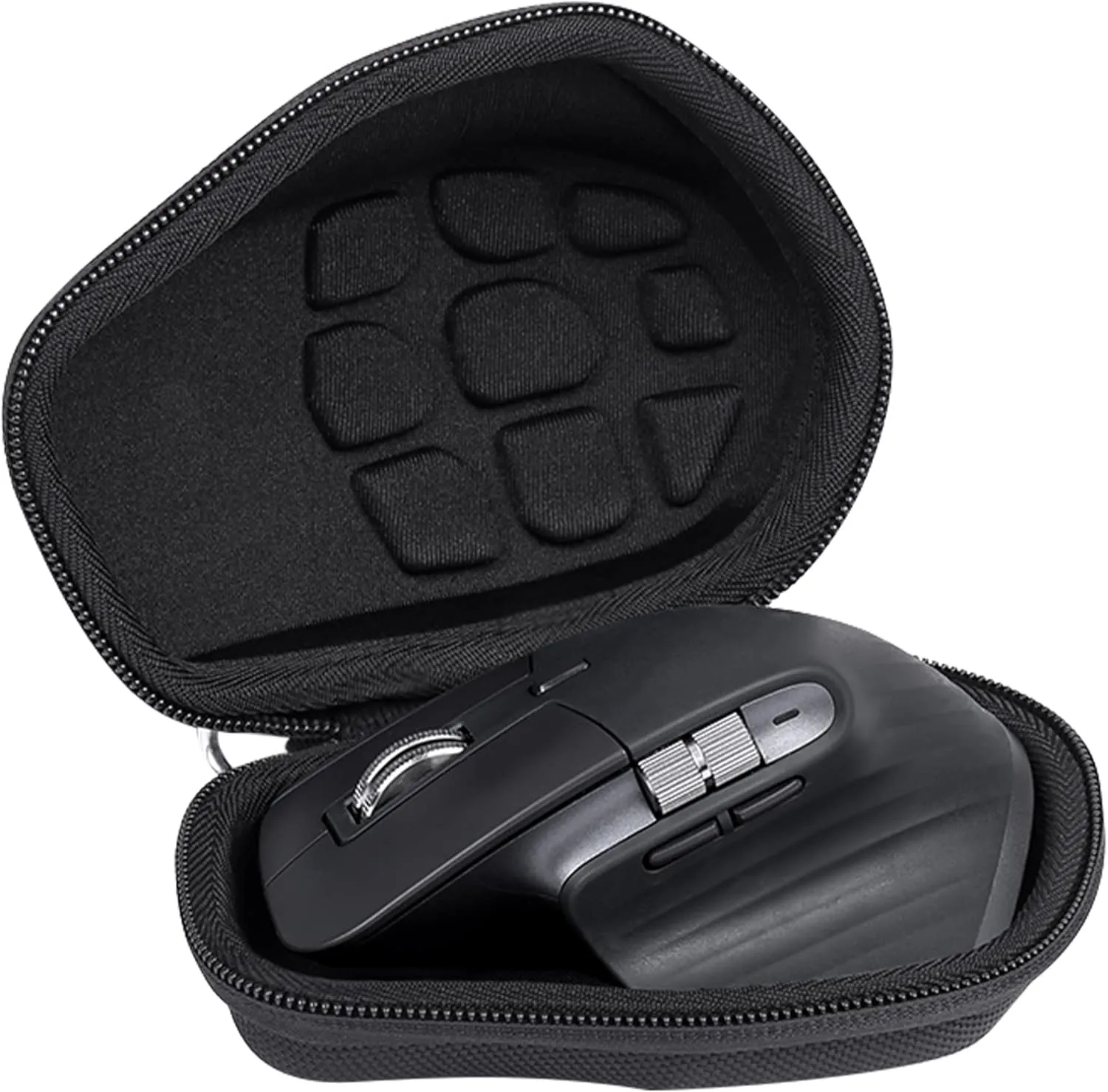 co2CREA Hard Case Replacement for Logitech MX Master 3 Master 3S Advanced Wireless Mouse (Graphite Black Case)