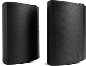 Definitive Technology Dymension AW-550 Outdoor Speaker (Black, Pair), Two-Way Surface Mount Wired Speakers, 5.25" Woofer, 1 Tweeter, & 5x8 Passive Bass Radiator, IP66 All-Weather Outdoor Speakers