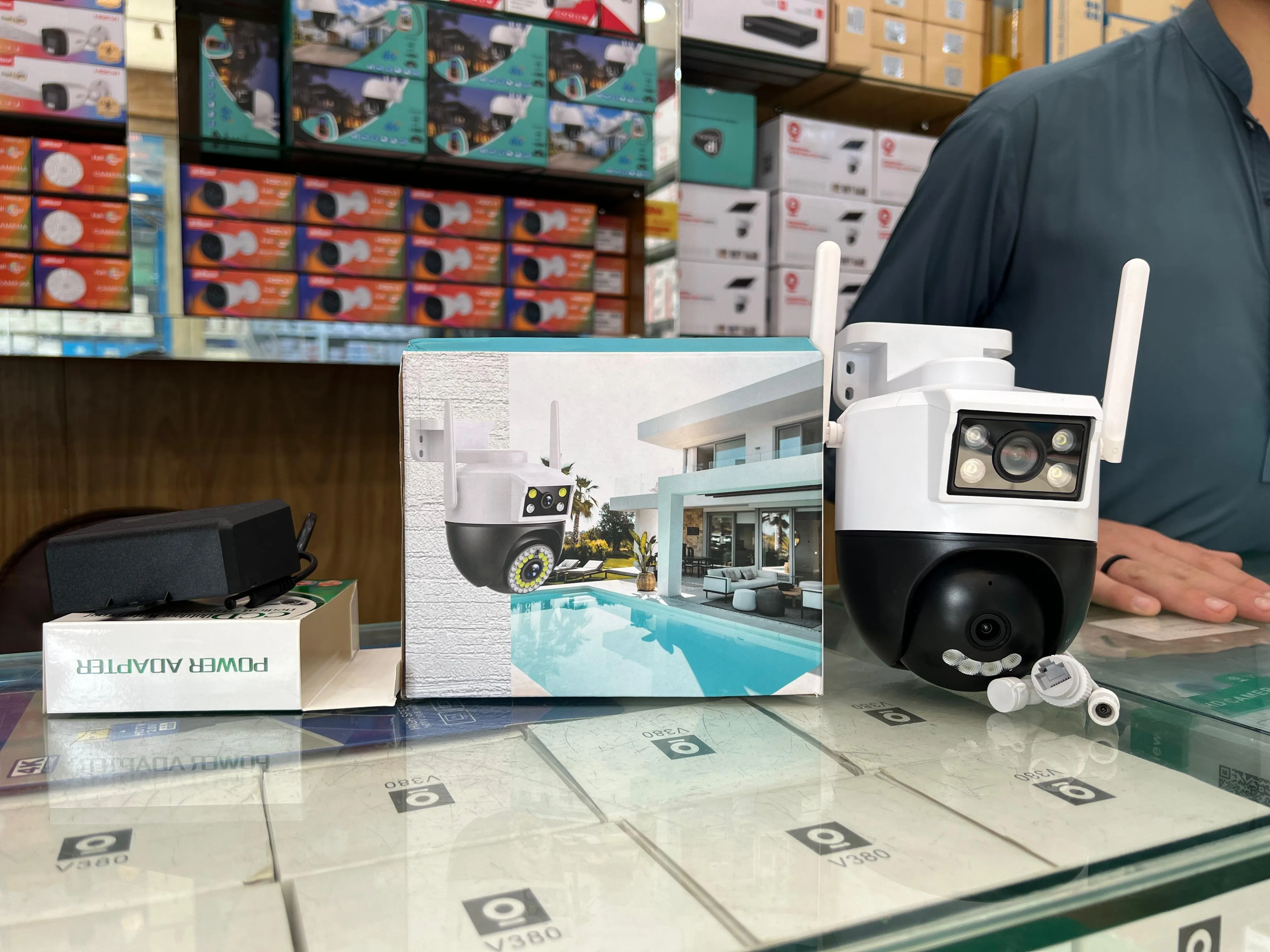 Dual Lens CCTV  Outdoor Security Cameras - Outdoor CCTV Camera - Outdoor Camera Wifi - Camera CCTV - Security Camera For Home Wifi