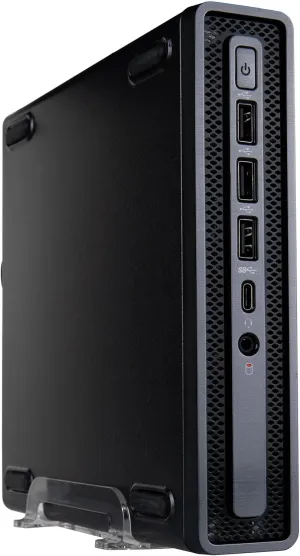 Envision M1 Mini Desktop (Intel 20-Core i7-14700, 32GB RAM, 1TB SSD, H610T mobo, WiFi 6, Windows 11 Pro, Type-C, HDMI & DP, VESA Mount - Small 1L Micro Computer with Productivity Accessories