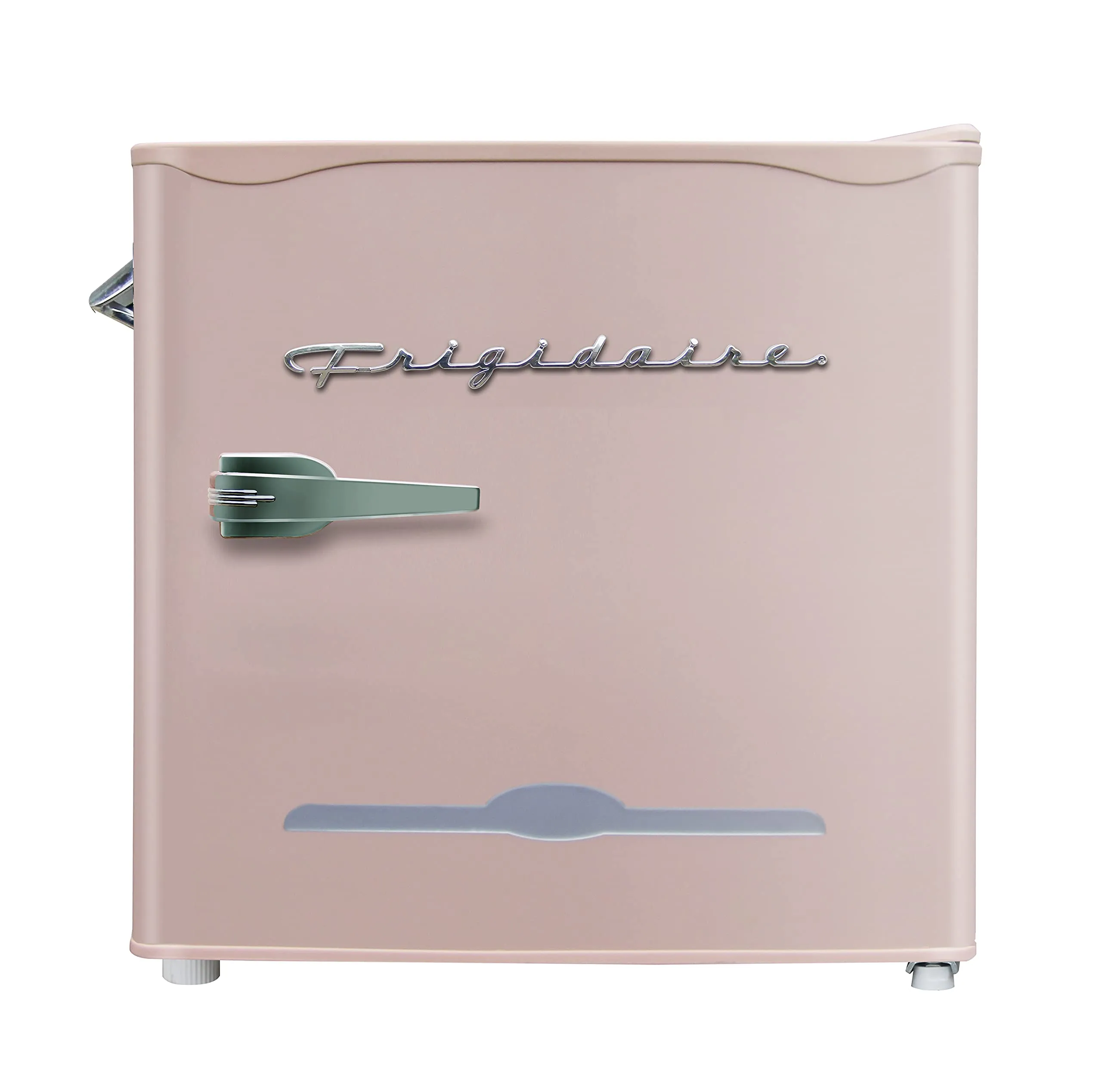 Frigidaire Coral EFR176- AMZ EFR176 Retro Mini Refrigerator-Energy Saving-Adjustable Thermostat Control-Side Mounted Bottle Opener-Ideal for for Dorm, Office, RV, Garage, Apartment 1.6 Cubic Feet