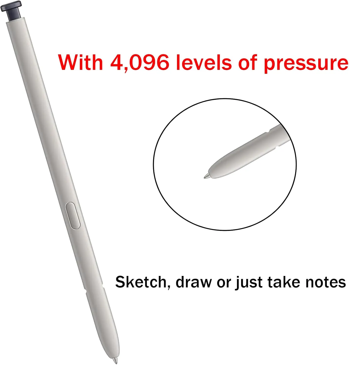 Galaxy S25 Ultra S Pen for Samsung Galaxy S25 Ultra Stylus Pen, Galaxy S25 Ultra Pen Replacement for Samsung Galaxy S25 Ultra 5G, US Version, EJ-PS938BBEGUJ, Black