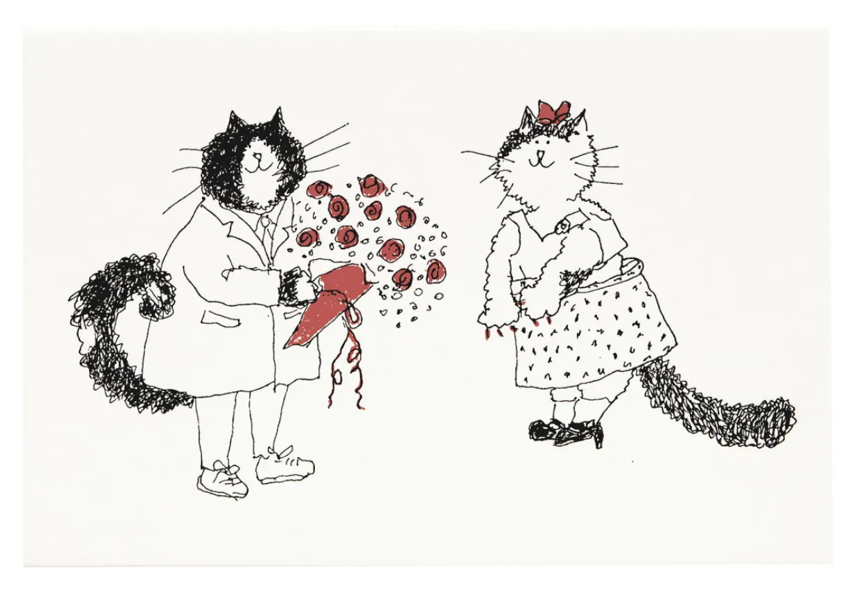 Grace Coddington Card - Jimi's Bouquet
