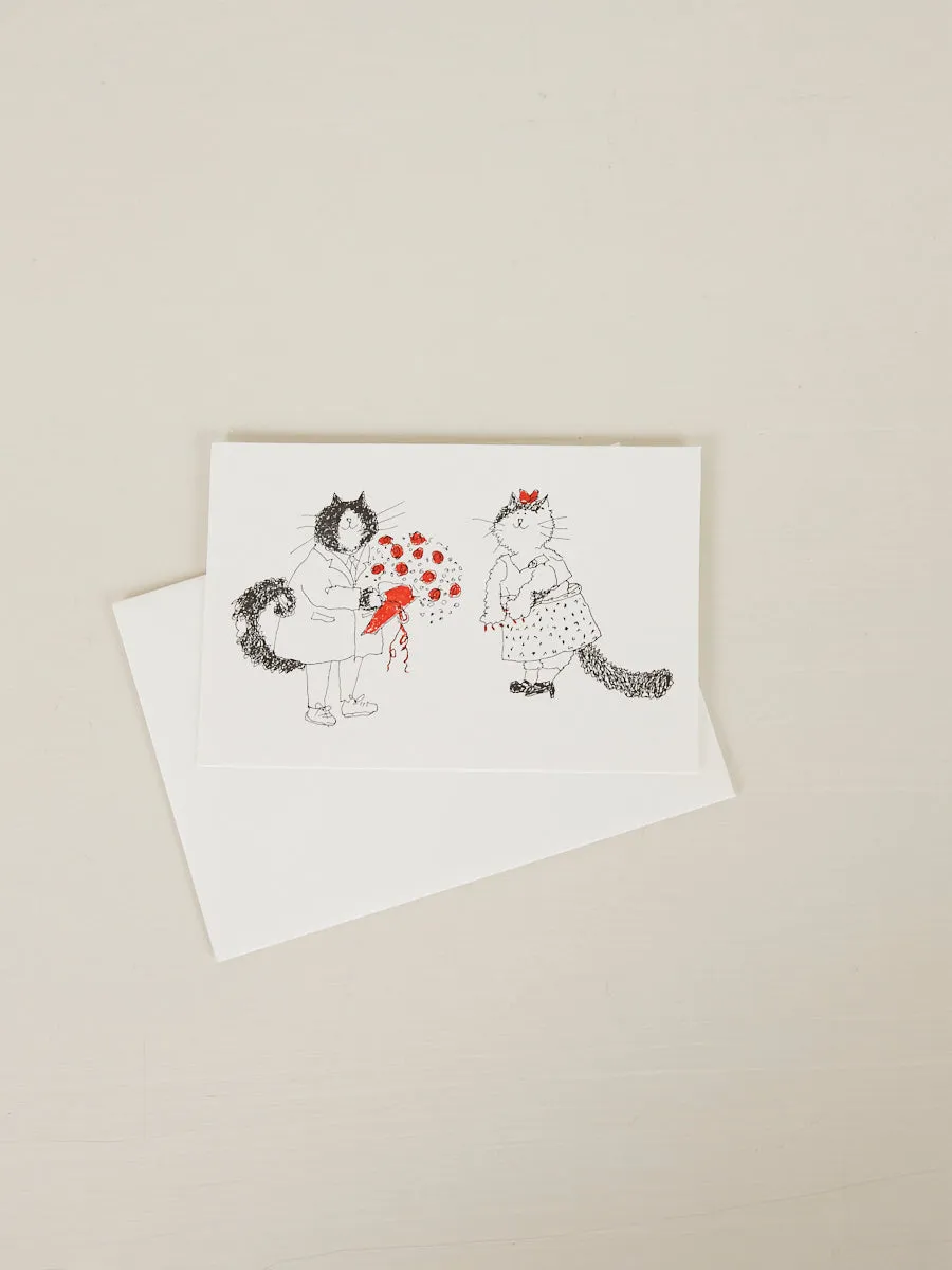 Grace Coddington Card - Jimi's Bouquet