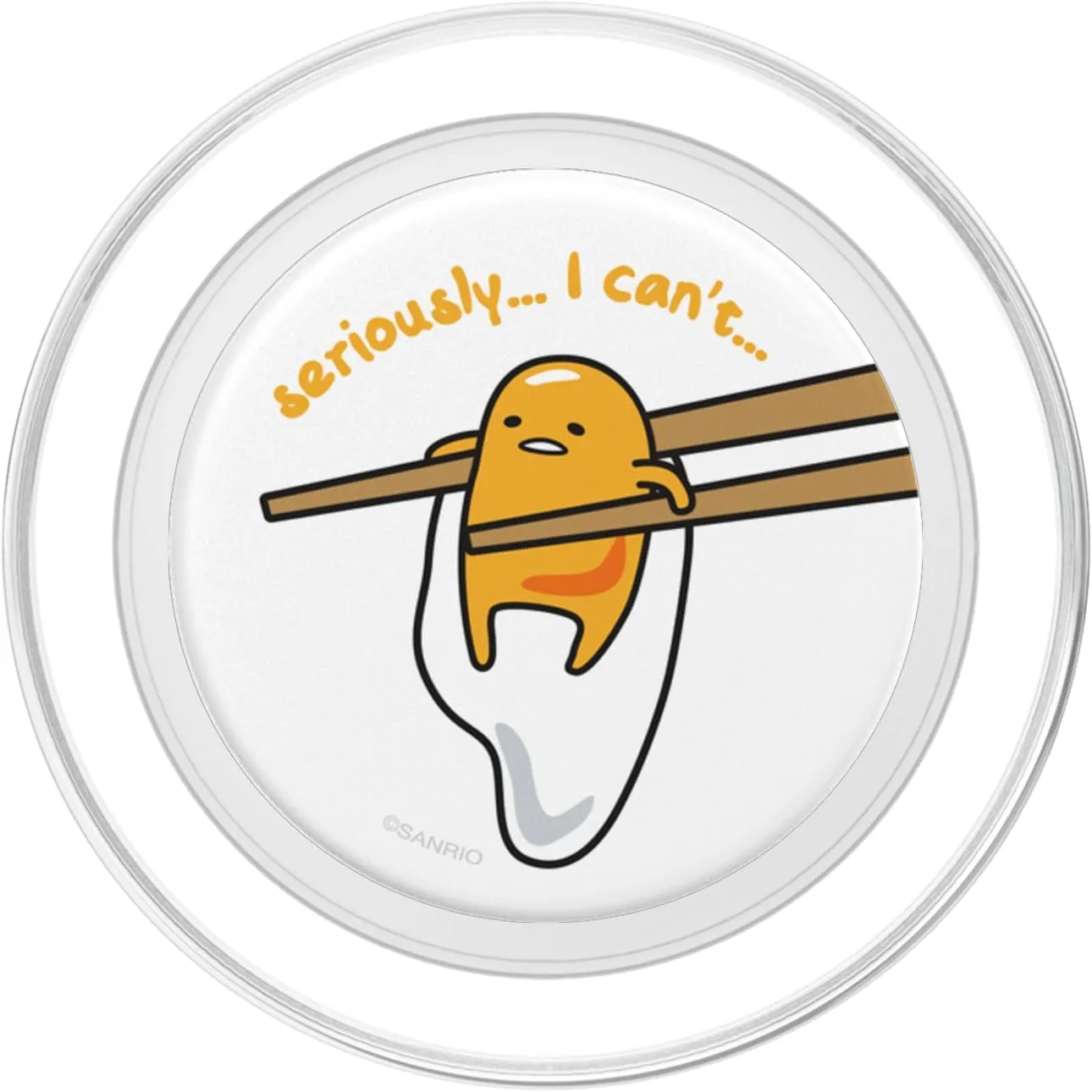 Gudetama Chopsticks PopSockets Stand for Smartphones and Tablets PopSockets PopGrip for MagSafe