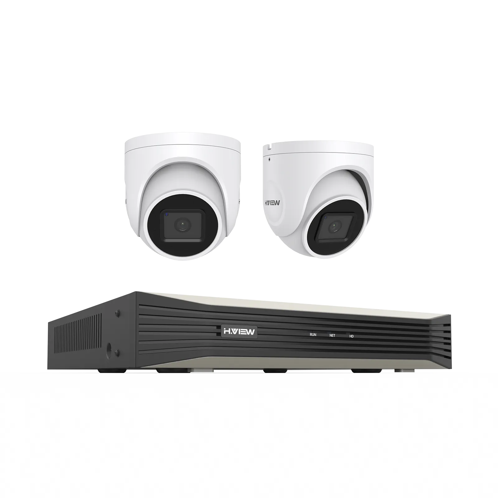 H.265 5MP PoE Security Camera System, 4Pcs Smart 5MP Wired PoE IP Cameras with AI Detection, Audio Record Dome Cameras, 5MP 8CH NVR, Support up to 6TB HDD for 24-7 Recording(HDD not Included)