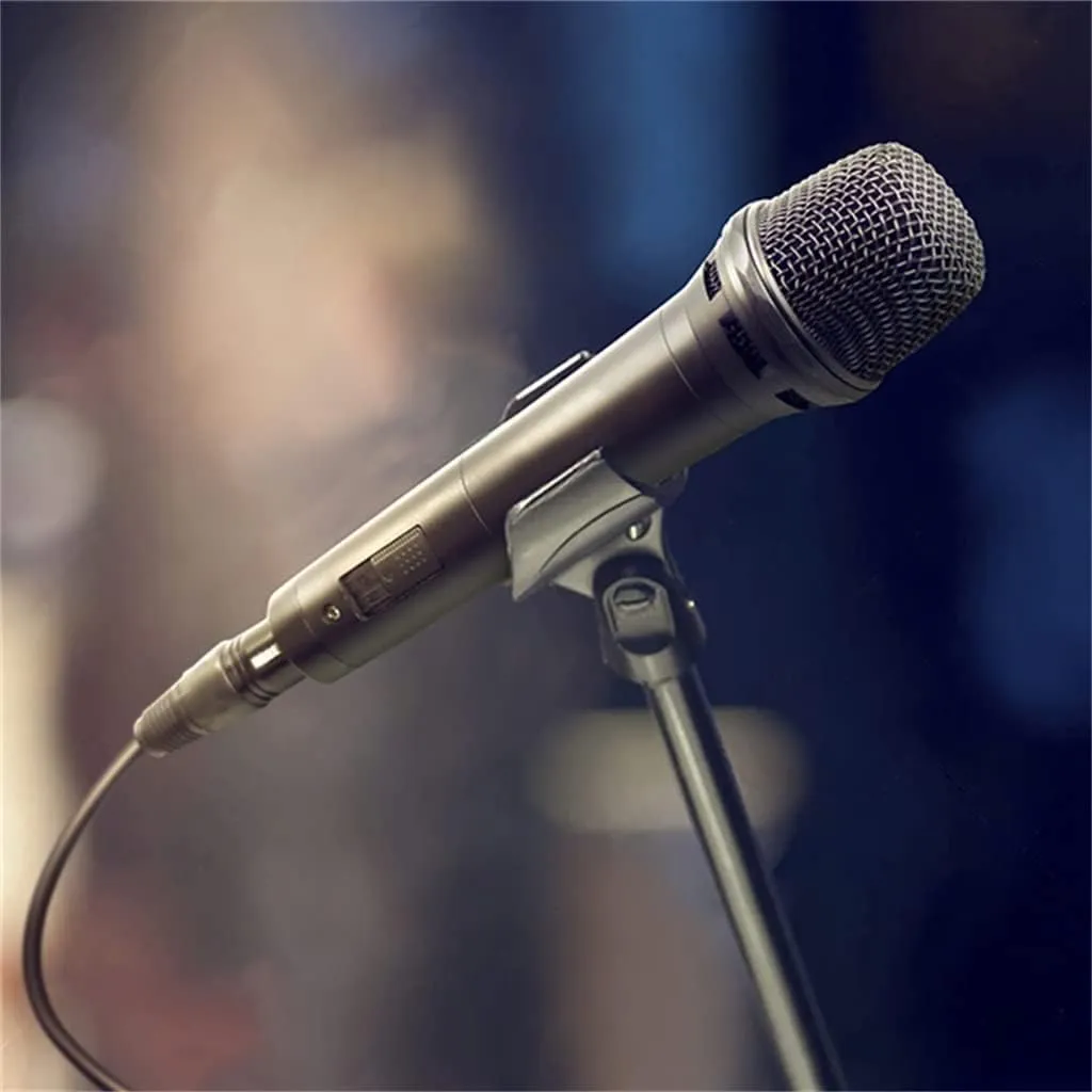 Hand-held Microphone, Dynamic Vocal Microphone Cardioid with Microphone for Live Vocal and Speech (Color : A, Size (A (A