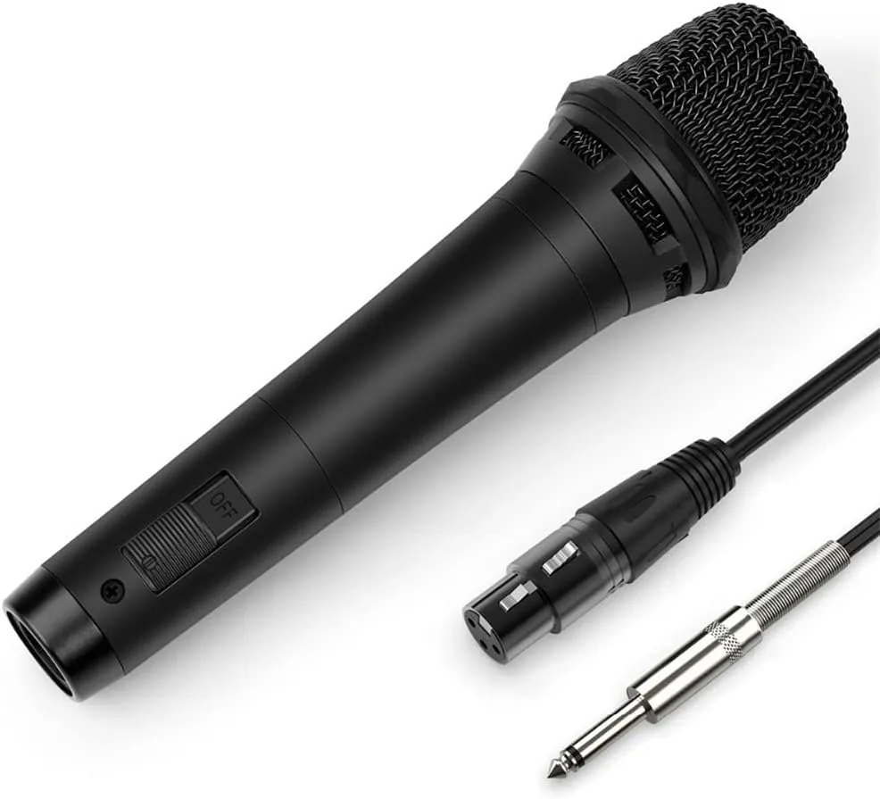 Hand-held Microphone, Dynamic Vocal Microphone Cardioid with Microphone for Live Vocal and Speech (Color : A, Size (A (A