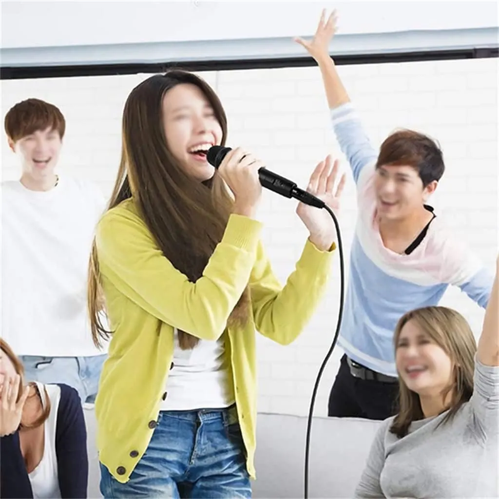 Hand-held Microphone, Dynamic Vocal Microphone Cardioid with Microphone for Live Vocal and Speech (Color : A, Size (A (A