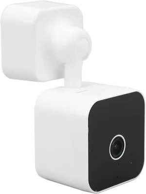 Haofy Plug in Home Security Camera, ABS 2MP 110-220V Network Security Camera with Motion Detection 360 Degree Panoramic View Infrared Night for Office (US Plug)