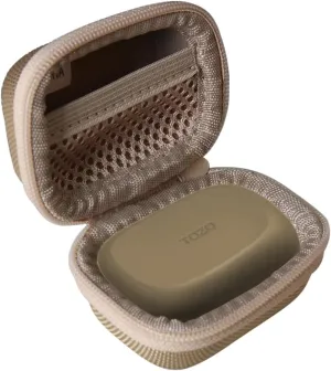 Hermitshell Hard Travel Case for TOZO A1 Mini Wireless Earbuds Bluetooth 5.3 in Ear Light-Weight Headphones (Khaki)