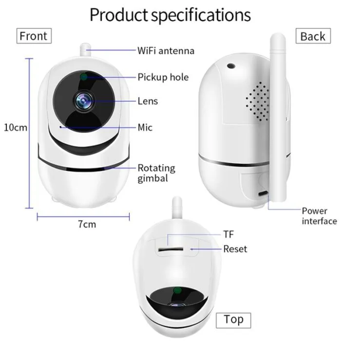 Home Smart Baby & Pet Security Camera