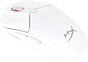 HyperX Pulsefire Haste 2 Mini  Wireless Gaming Mouse for PC Compact Lightweight Bluetooth 2.4GHz White
