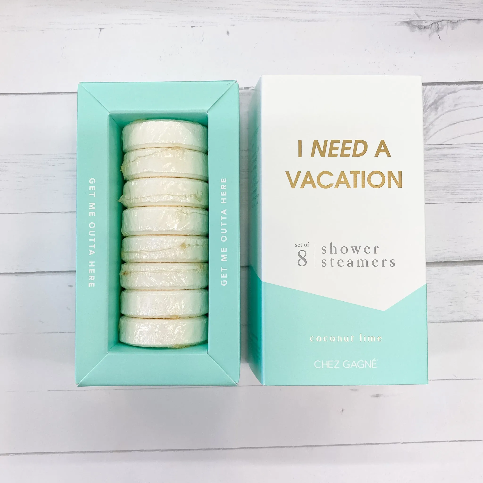 I Need A Vacation Shower Steamer Set
