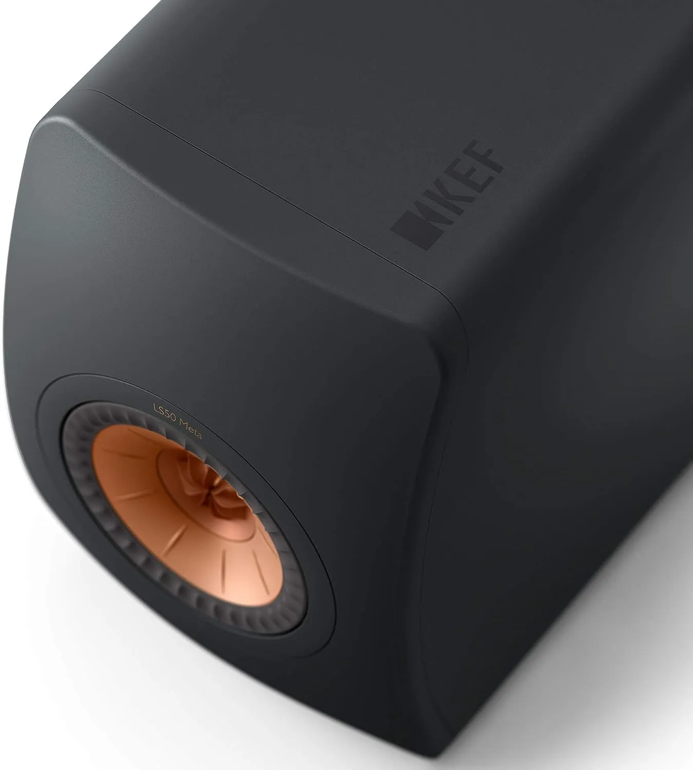 KEF LS50 Meta Passive Bookshelf Speakers - Pair (Carbon Black)