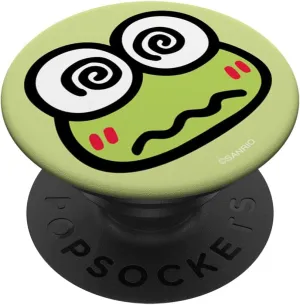 Keroppi Sad Face PopSockets Stand for Smartphones and Tablets PopSockets Adhesive PopGrip