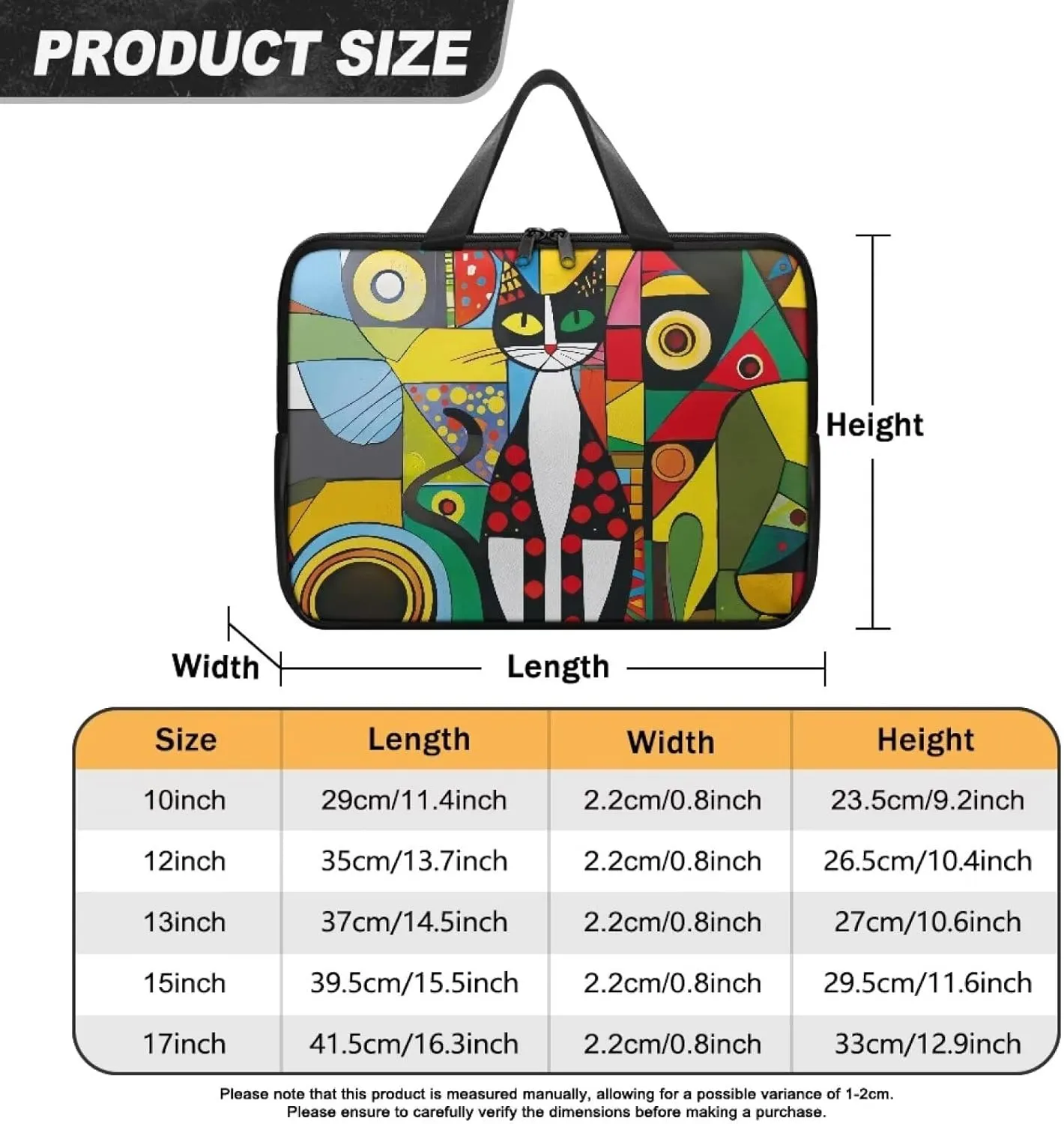 Laptop Carrying Case Portable Computer Bag Shockproof Protective Laptop Briefcase Laptop Sleeves with Top Handle