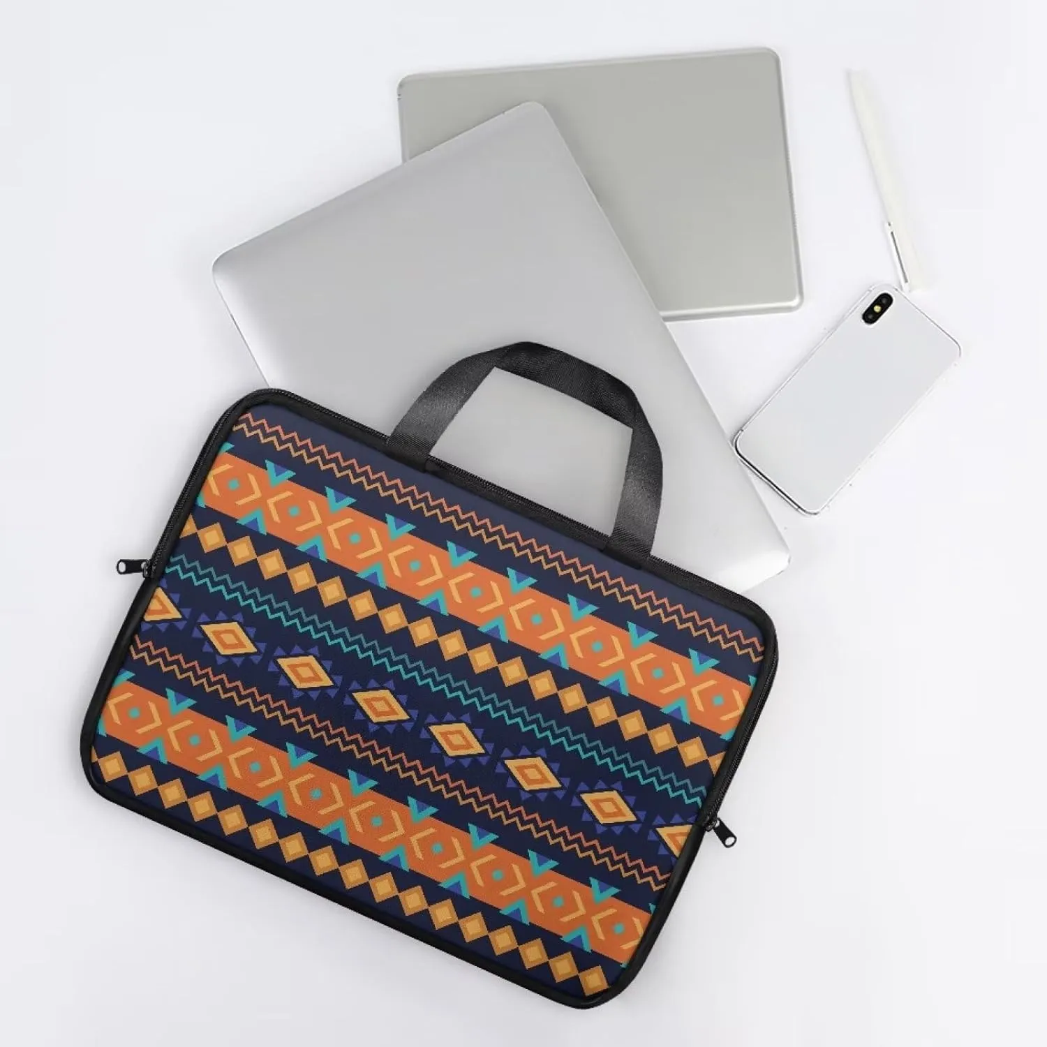 Laptop Carrying Case Portable Computer Bag Shockproof Protective Laptop Briefcase Laptop Sleeves with Top Handle