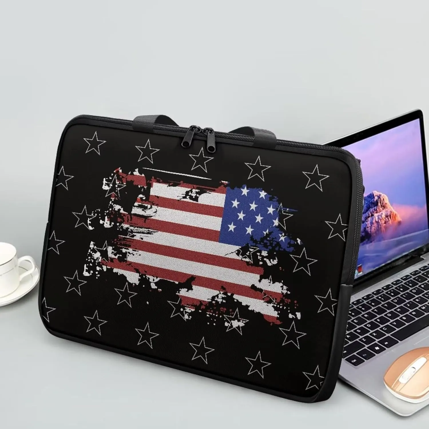 Laptop Carrying Case Portable Computer Bag Shockproof Protective Laptop Briefcase Laptop Sleeves with Top Handle