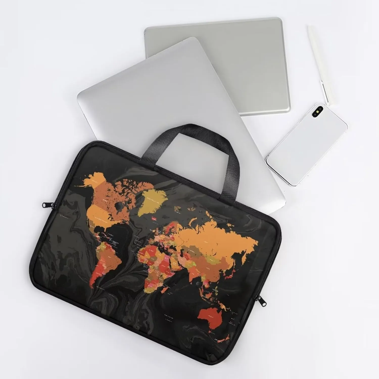 Laptop Carrying Case Portable Computer Bag Shockproof Protective Laptop Briefcase Laptop Sleeves with Top Handle