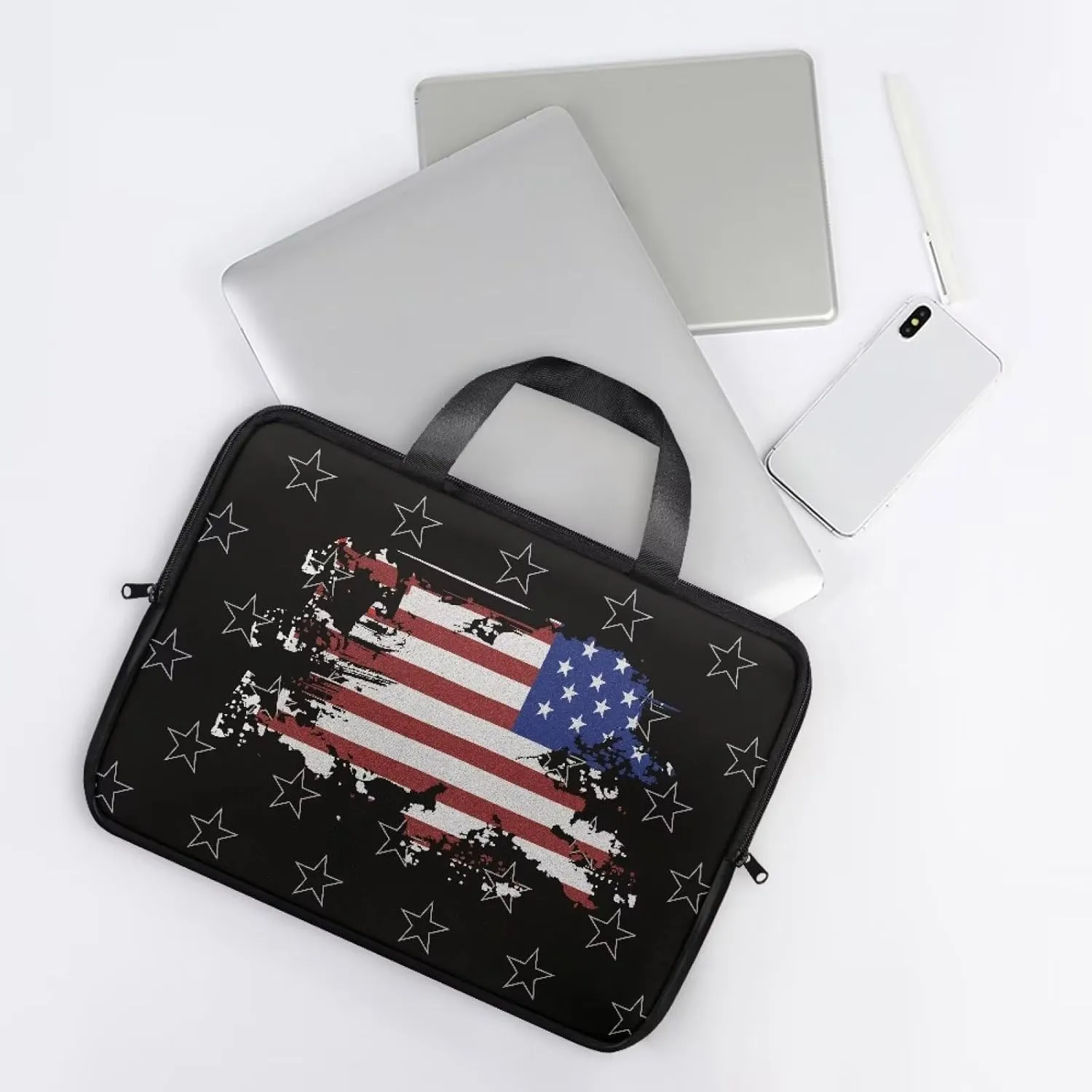 Laptop Carrying Case Portable Computer Bag Shockproof Protective Laptop Briefcase Laptop Sleeves with Top Handle